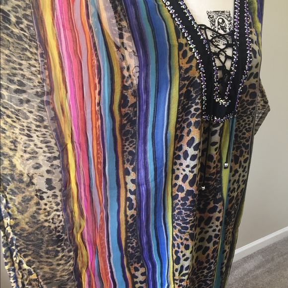 BEACH COVER UP / KAFTAN - Picture 3 of 4